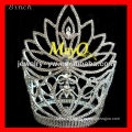 High quality flower cinderella crowns jewelry pageant crowns wholesale hair accessories